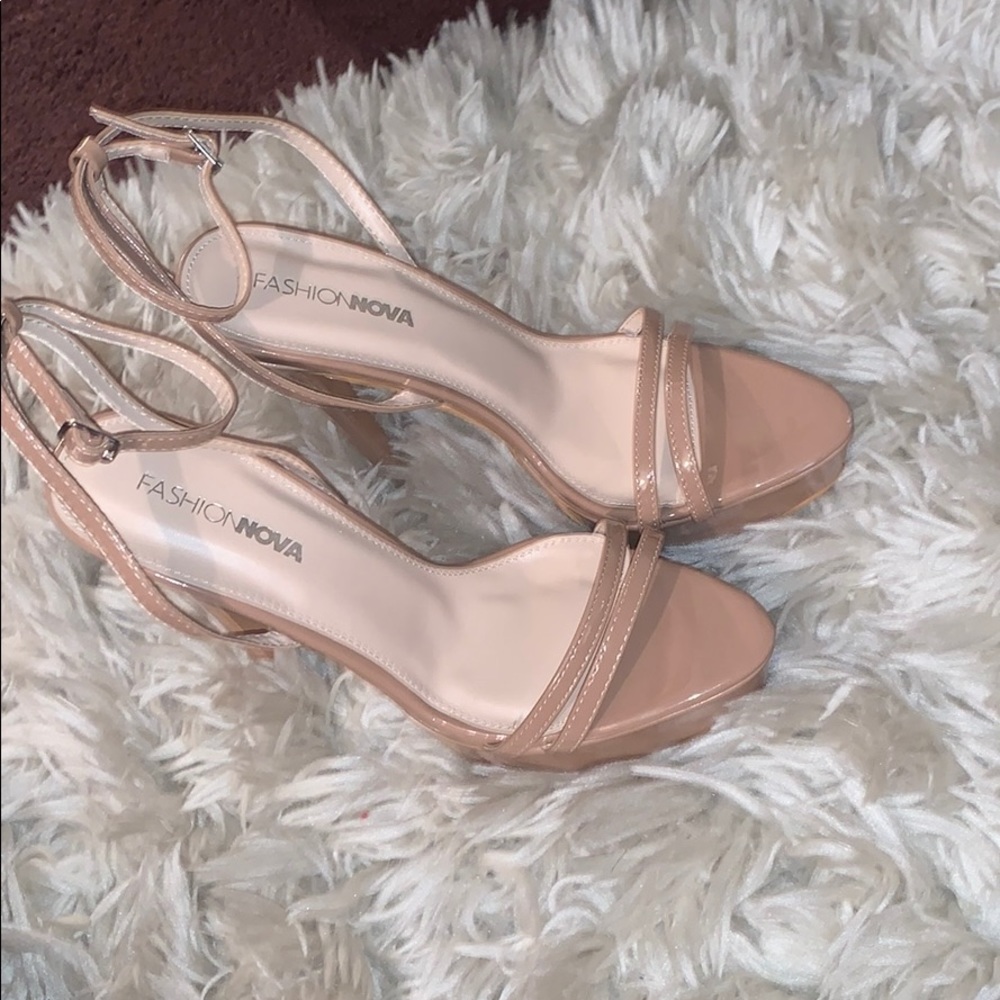 Never worn Nude heels
